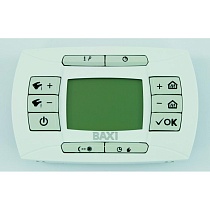 Панель управления со встроенным датчиком температуры в помещении для котлов серии Duo-tec